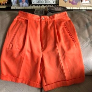 Ralph Lauren orange Bermuda shorts